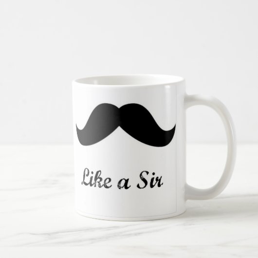 Mug Comme monsieur (Droite)