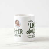 Mug Comme père comme fille drôle photo (Centre)