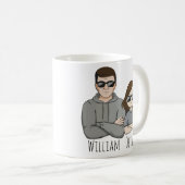 Mug Comme Père Comme Fille Oh Crap Cadeau Pour La Fami (Devant droit)