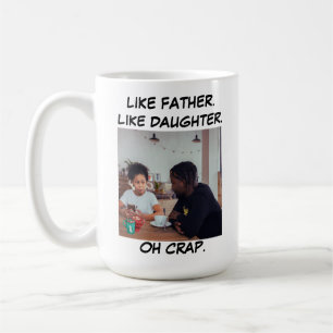Mug Comme Père Comme Fille Photo