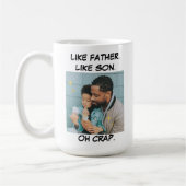 Mug Comme Père Comme Son Photo (Gauche)