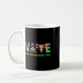 Mug Comme Ruth Vous A Envoyé Rbg Feminist Voting Inspi (Gauche)
