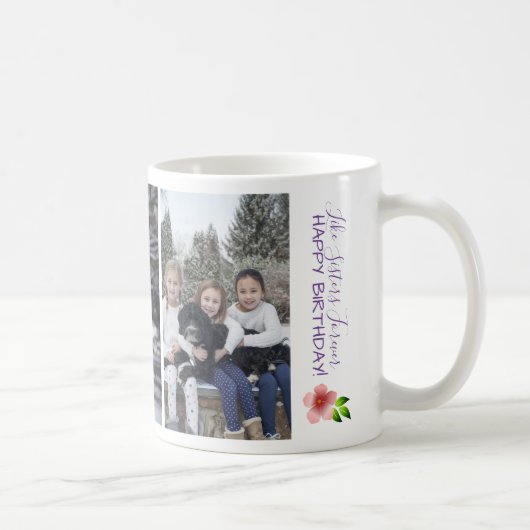 Mug Comme Soeurs Pour Toujours Joyeux Anniversaire Per (Droite)