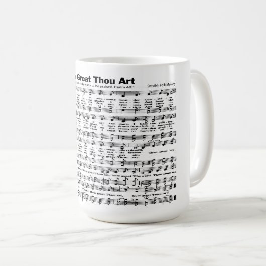 Mug Comme tu es grand (Devant droit)