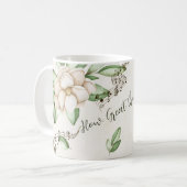 Mug Comme Tu Es Grand Magnolia Élégante (Devant gauche)