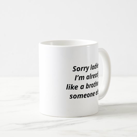 Mug Comme Un Frère (Devant droit)