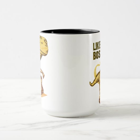 Mug Comme un mème de Dinosaure| Grunge (Centre)
