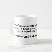 Mug Comme un oignon (Devant gauche)