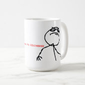 Mug Comme un patron (Devant droit)