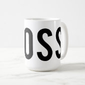 Mug COMME un PATRON (Devant droit)