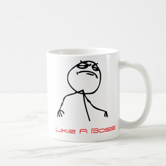 Mug Comme un patron (Droite)
