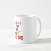Mug Comme un patron Berger allemand (Devant droit)