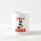 Mug Comme un patron Berger allemand (Centre)