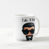 Mug Comme Un Patron Personnalisé Mug/Café Mug/Cadeau (Devant droit)