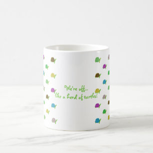 Mug Comme un troupeau de tortues