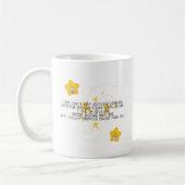 Mug comme une étoile brillant brillamment (Gauche)