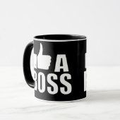 Mug Comme Une Musique De Patron (Devant gauche)