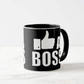 Mug Comme Une Musique De Patron (Devant droit)