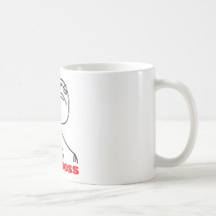 Mug comme une rage comique de meme d'Internet de