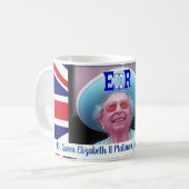 Mug commémoratif du jubilé de la reine Elizabeth P (Devant gauche)