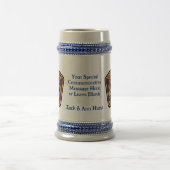 Mug commémoratif nom date souvenir (Centre)