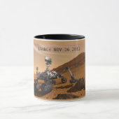 Mug Commémoration du lancement de la curiosité Mars (Centre)