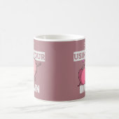 Mug Commencer à utiliser votre cerveau | Drôle Concept (Centre)