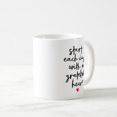 Mug Commencer chaque jour Citations Inspiration Callig (Devant droit)