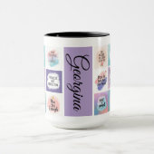 Mug Commencer fort, rester positif - Motivation quotid (Centre)