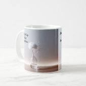 Mug Commencez chaque journée avec un coeur gracieux/un (Devant gauche)