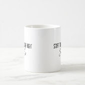 Mug "Commencez la journée du sourire droit" (Centre)