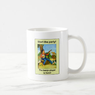 Mug Commencez la partie ! Le joueur de banjo est ici !