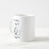 Mug Commencez petit...encouragement (Devant gauche)