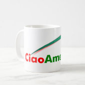 Mug Commencez votre jour avec Ciao Amérique (Devant gauche)