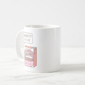 Mug Commencez votre journée avec amour, Affirmation du (Devant gauche)