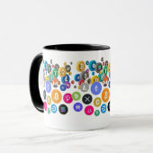 Mug "Commencez votre journée avec des couleurs de Cryp (Devant gauche)