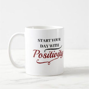 Mug Commencez votre journée avec du café personnalisé/