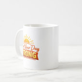 Mug Commencez Votre Journée avec Force (Devant gauche)