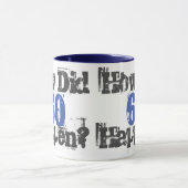 Mug Comment 60 Sont-Ils Arrivés ? 60e anniversaire cad (Centre)