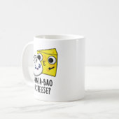 Mug Comment A-Bao Un Fromage Drôle Pun de nourriture (Devant gauche)