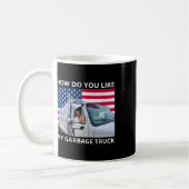 Mug Comment aimez-vous mon trajet en camion de garage (Gauche)