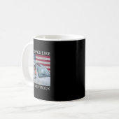 Mug Comment aimez-vous mon trajet en camion de garage (Devant gauche)