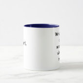 Mug Comment appelez-vous un comptable... ? Une blague  (Centre)