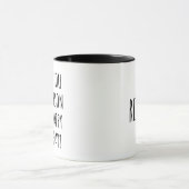 Mug Comment Appelles-Tu Une Personne Heureuse Lundi ? (Centre)