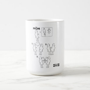 Mug Comment assembler une maman gay Fiche d'instructio