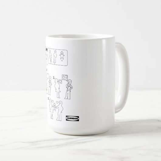 Mug Comment assembler une mère adoptive Instruction Pa (Devant droit)