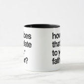 Mug Comment cela se rapporte-t-il à votre... (Centre)