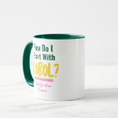 Mug Comment commencer les codes de programmation Cobol (Devant gauche)
