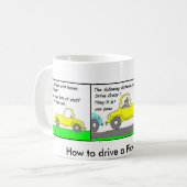 Mug Comment conduire un camion de collecte (Devant gauche)
