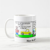Mug Comment conduire un camion de collecte (Gauche)